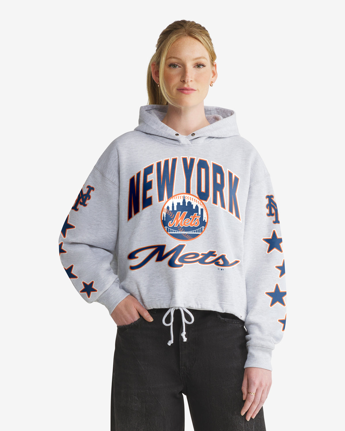 NEW YORK METS STARRY EYED '47 VENICE HOOD WOMENS
