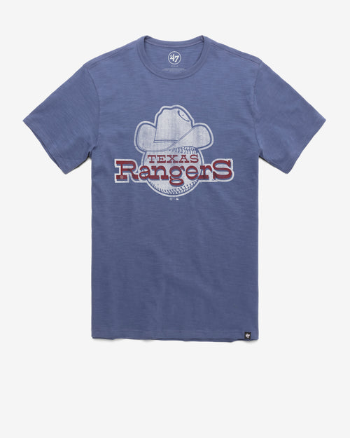 TEXAS RANGERS COOPERSTOWN GRIT '47 SCRUM TEE