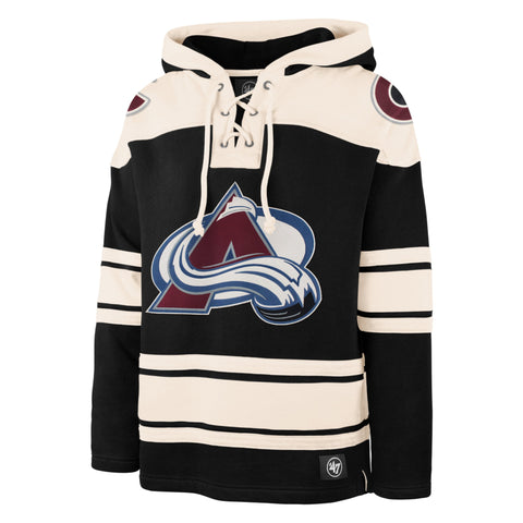 Colorado Avalanche Apparel Fleece Lacer Hood 47