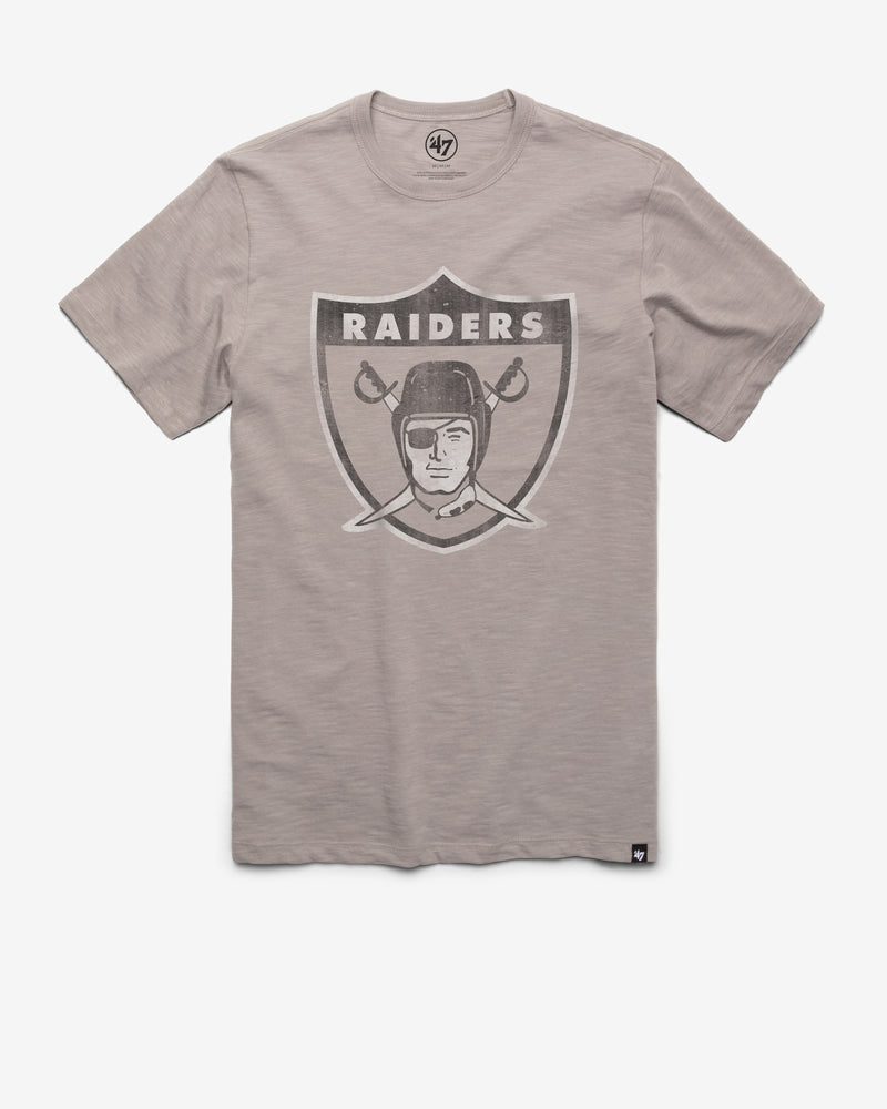 '47 Brand Las Vegas Raiders Historic Wolf Grey Grit Vintage Scrum Tee XL