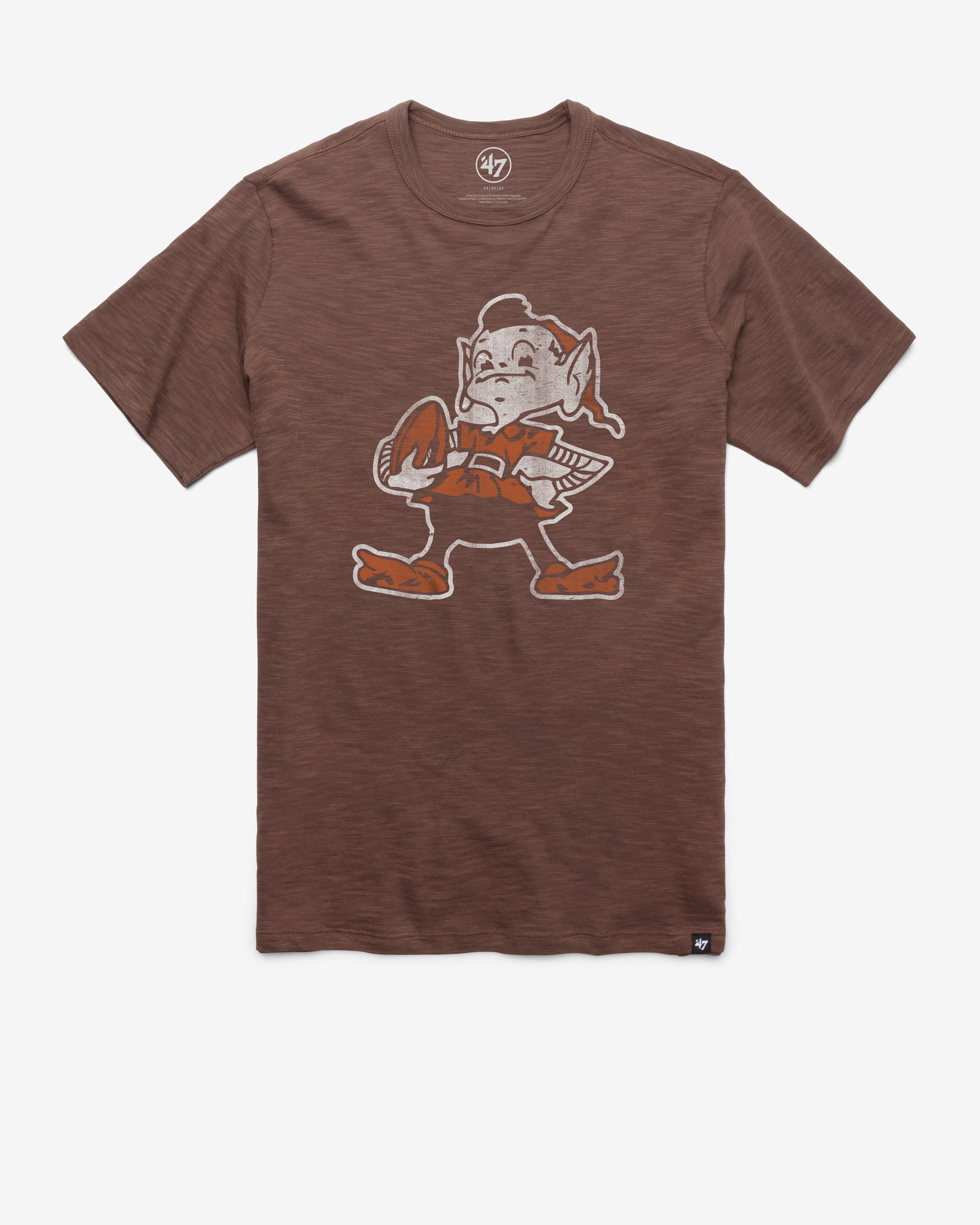 CLEVELAND BROWNS LEGACY GRIT '47 SCRUM TEE