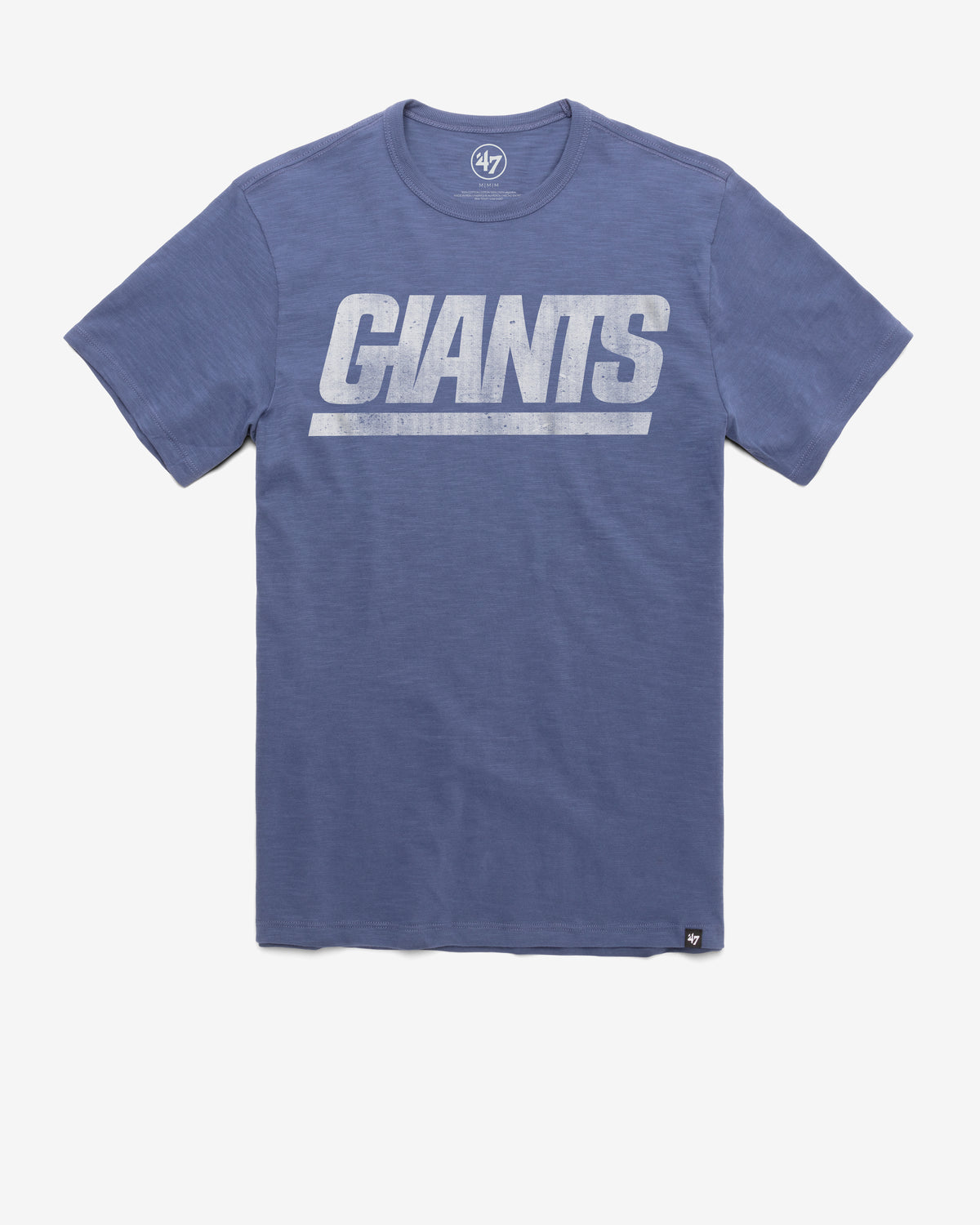 NEW YORK GIANTS GRIT WORDMARK '47 SCRUM TEE