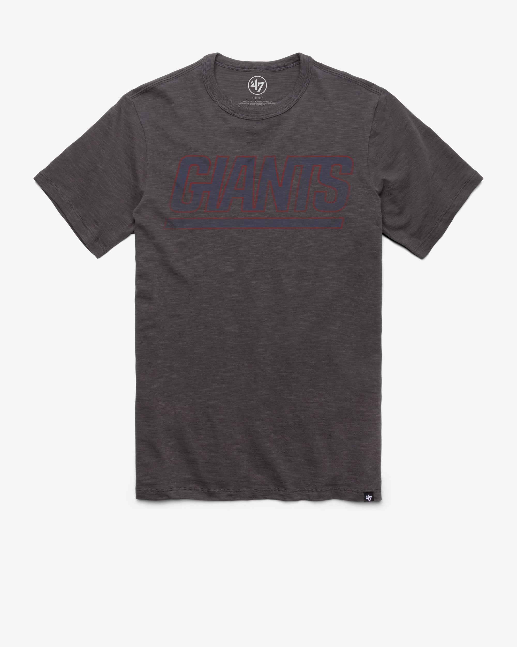 NEW YORK GIANTS GRIT WORDMARK '47 SCRUM TEE