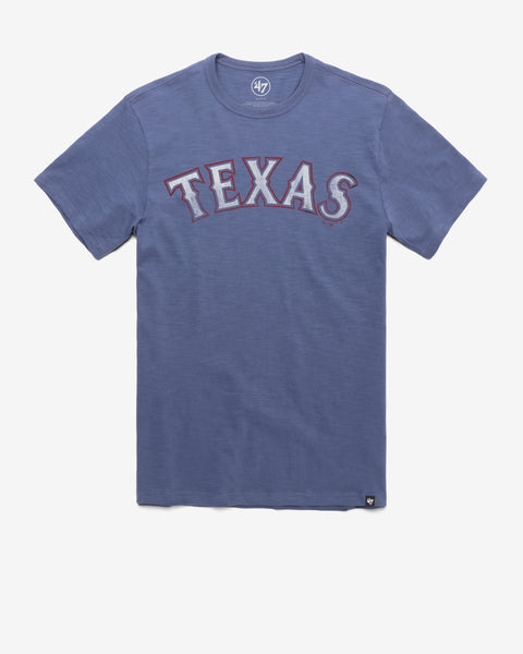 TEXAS RANGERS GRIT WORDMARK '47 SCRUM TEE
