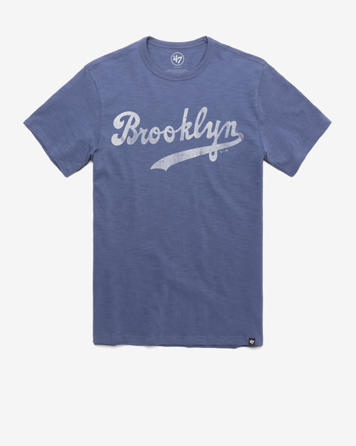 LOS ANGELES DODGERS COOPERSTOWN GRIT WORDMARK '47 SCRUM TEE
