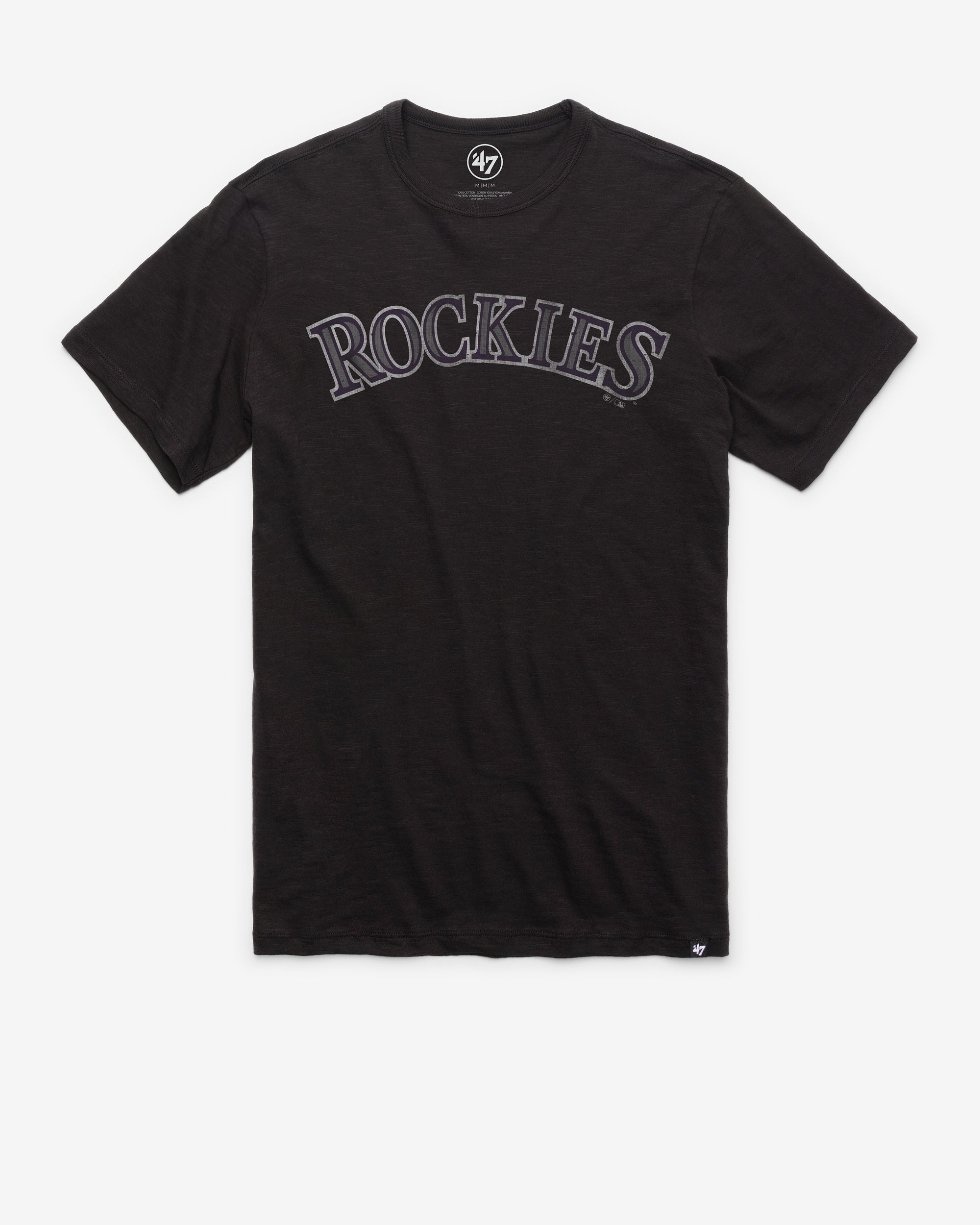 COLORADO ROCKIES GRIT WORDMARK '47 SCRUM TEE