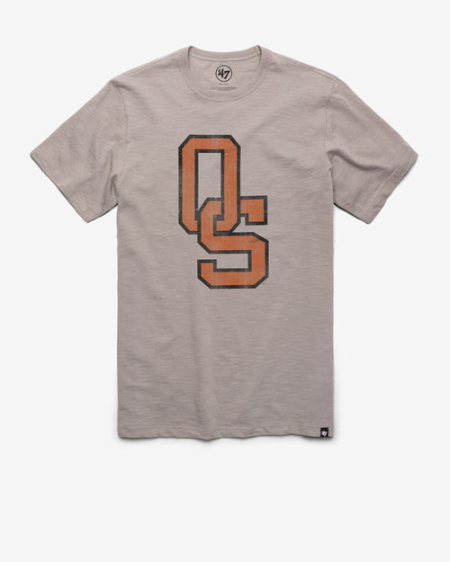 OKLAHOMA STATE COWBOYS VINTAGE GRIT '47 SCRUM TEE