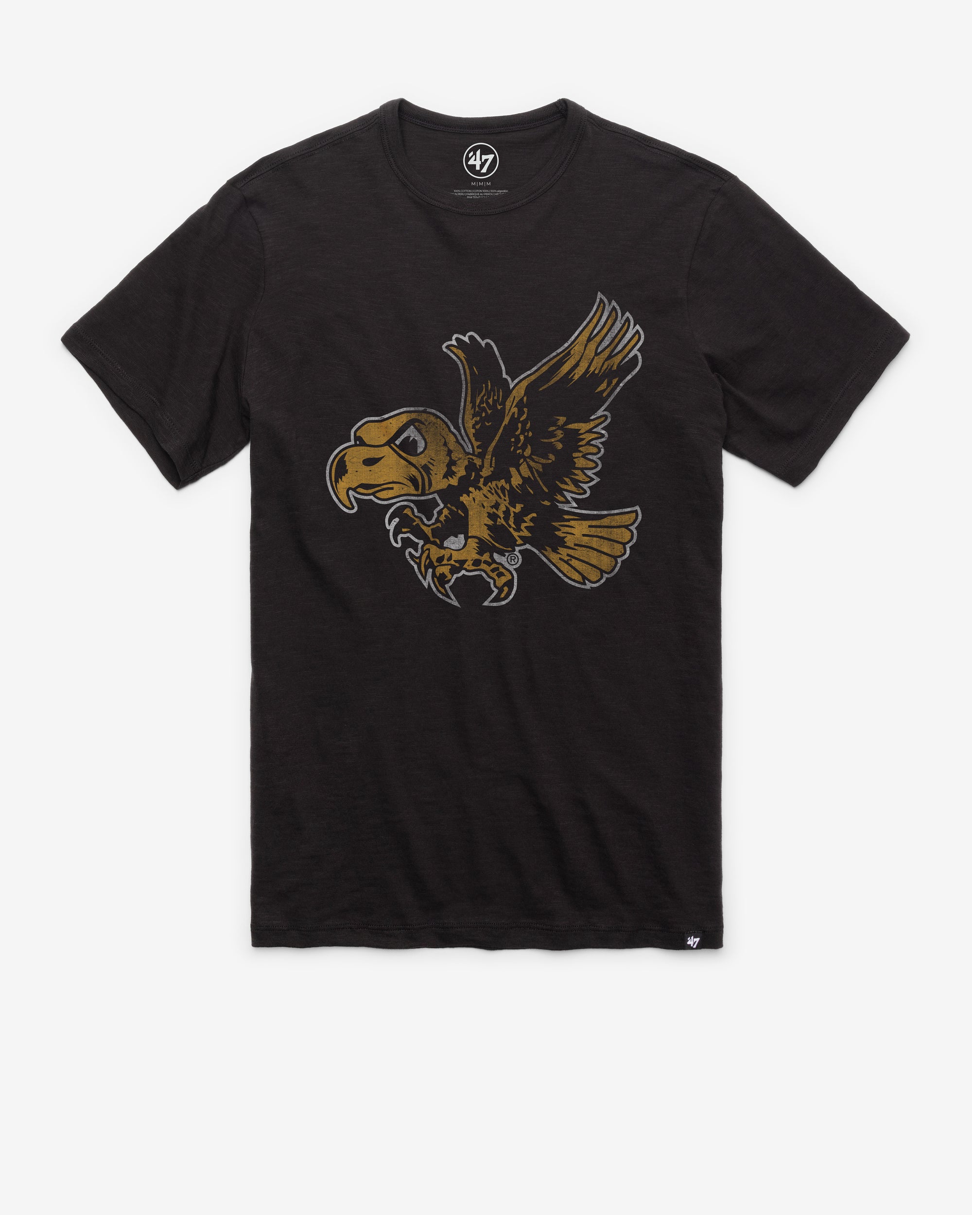 IOWA HAWKEYES VINTAGE GRIT '47 SCRUM TEE