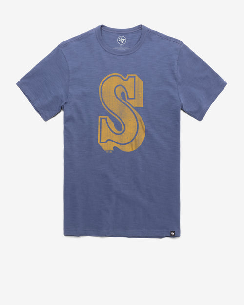 SEATTLE MARINERS COOPERSTOWN GRIT '47 SCRUM TEE