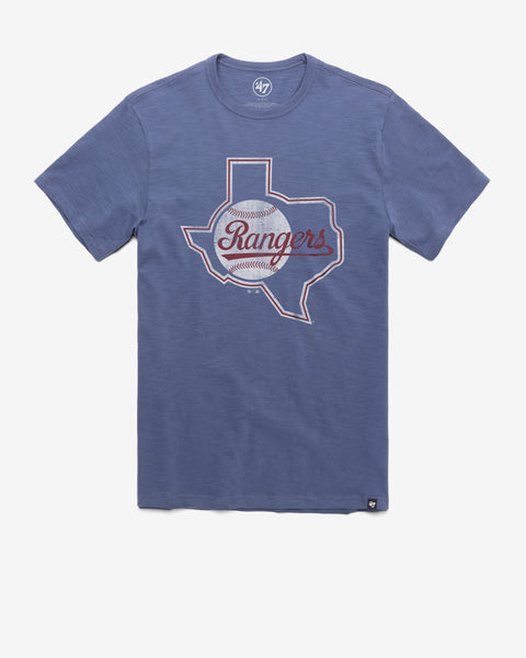 TEXAS RANGERS COOPERSTOWN GRIT '47 SCRUM TEE