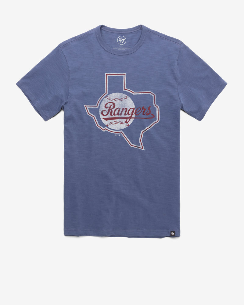 TEXAS RANGERS COOPERSTOWN GRIT '47 SCRUM TEE