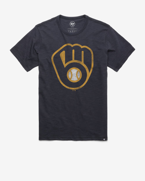 MILWAUKEE BREWERS WITH LOVE '47 BABY RIB TEE WOMENS