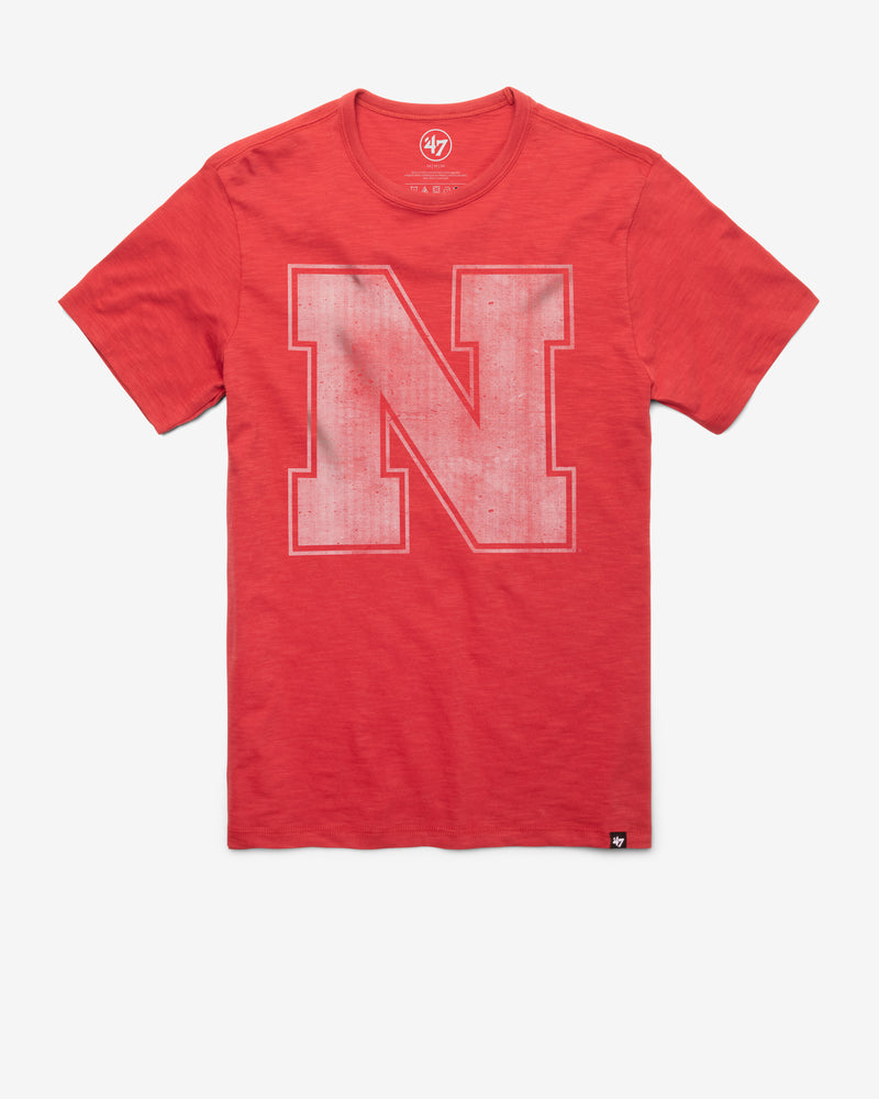 NEBRASKA CORNHUSKERS GRIT '47 SCRUM TEE