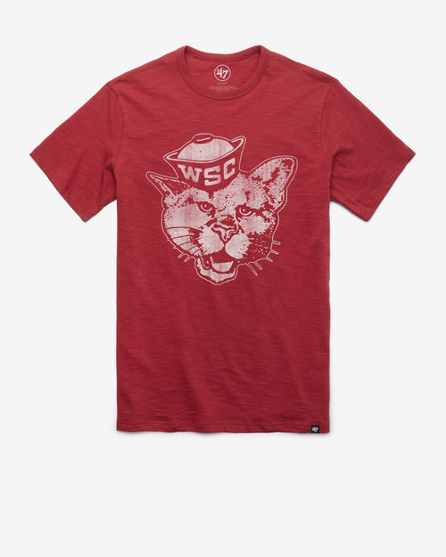 WASHINGTON STATE COUGARS CLASSIC BLOCK '47 SCRUM TEE