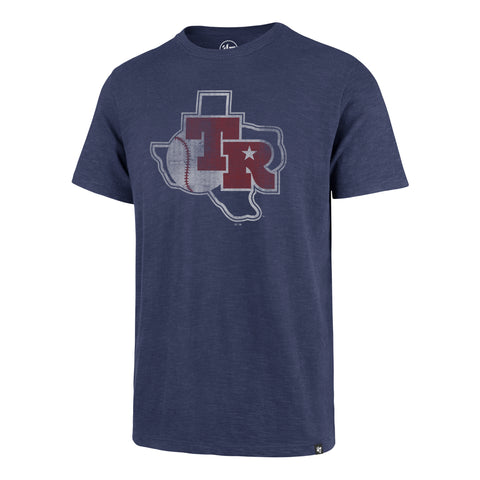 TEXAS RANGERS COOPERSTOWN GRIT VINTAGE '47 SCRUM TEE