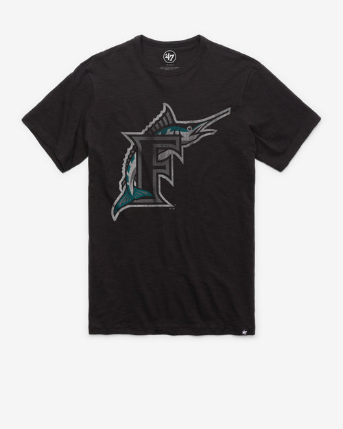 MIAMI MARLINS COOPERSTOWN GRIT '47 SCRUM TEE