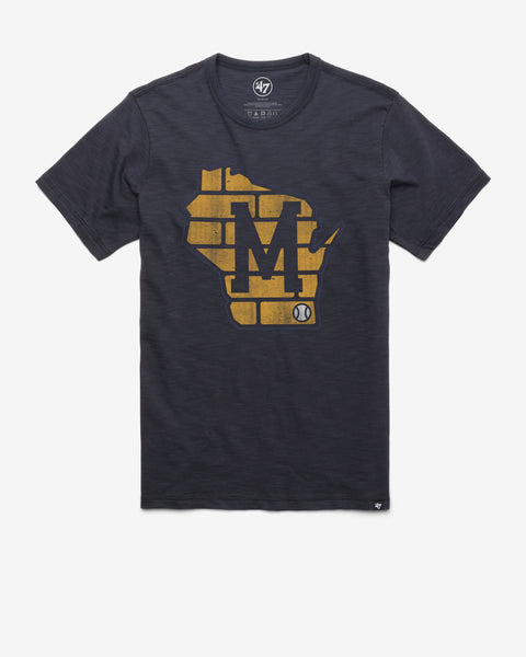 MILWAUKEE BREWERS GRIT '47 SCRUM TEE