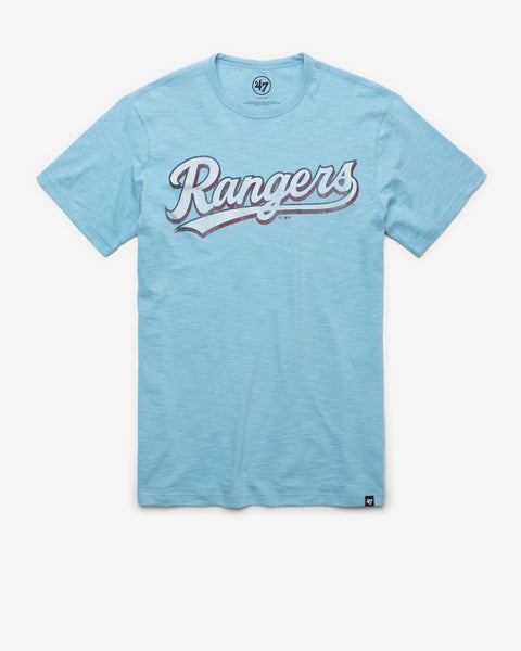 TEXAS RANGERS GRIT WORDMARK '47 SCRUM TEE