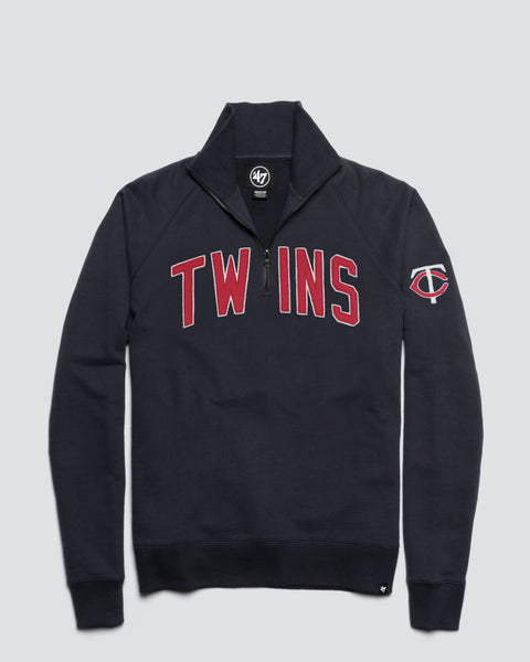 MINNESOTA TWINS BANKS '47 HARRIS SCRIMMAGE 1/4 ZIP