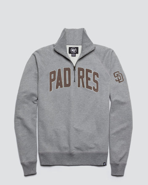SAN DIEGO PADRES BANKS '47 HARRIS SCRIMMAGE 1/4 ZIP