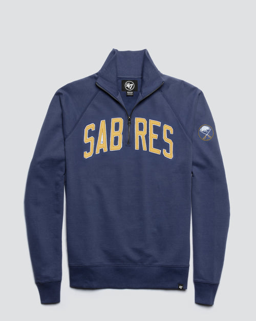 BUFFALO SABRES BANKS '47 HARRIS SCRIMMAGE 1/4 ZIP