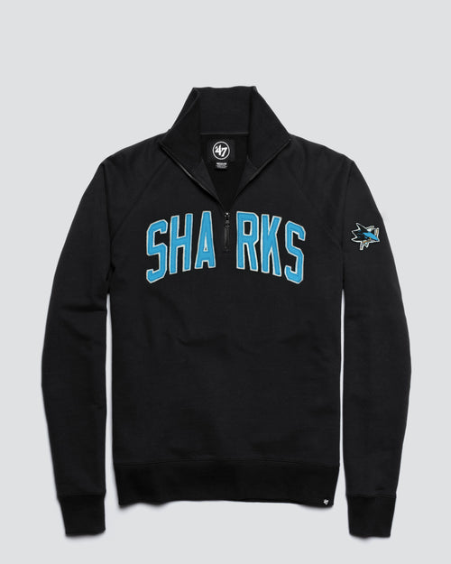 SAN JOSE SHARKS BANKS '47 HARRIS SCRIMMAGE 1/4 ZIP