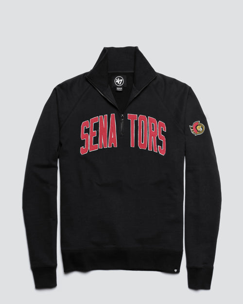 OTTAWA SENATORS BANKS '47 HARRIS SCRIMMAGE 1/4 ZIP