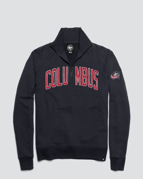 COLUMBUS BLUE JACKETS BANKS '47 HARRIS SCRIMMAGE 1/4 ZIP