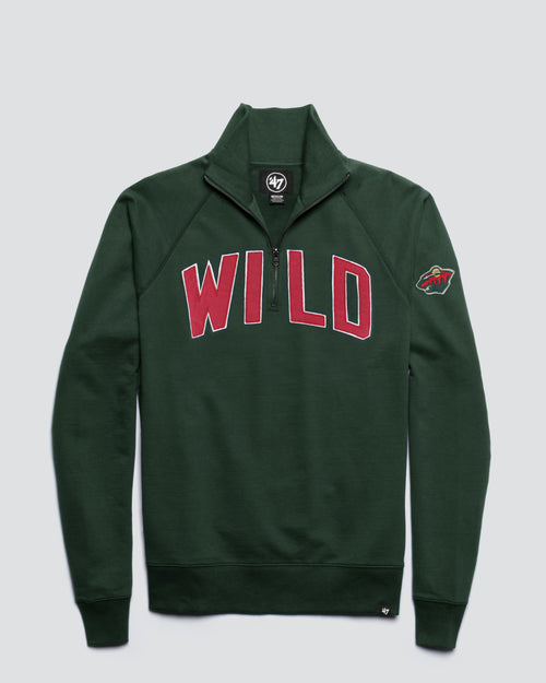 MINNESOTA WILD BANKS '47 HARRIS SCRIMMAGE 1/4 ZIP