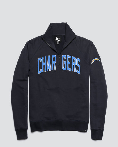 LOS ANGELES CHARGERS BANKS '47 HARRIS SCRIMMAGE 1/4 ZIP