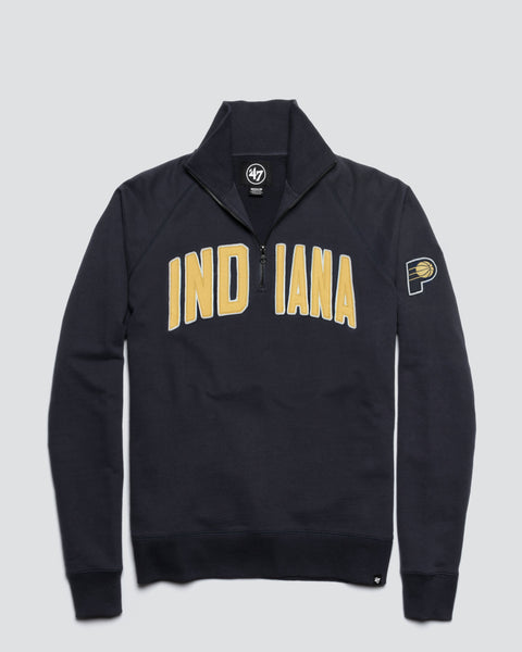 INDIANA PACERS BANKS '47 HARRIS SCRIMMAGE 1/4 ZIP