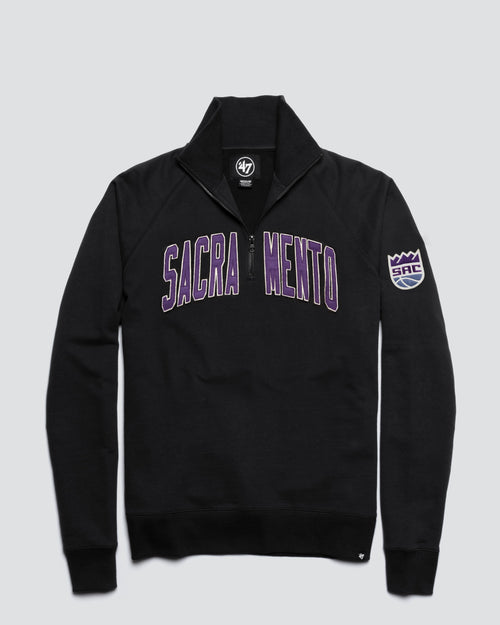 SACRAMENTO KINGS BANKS '47 HARRIS SCRIMMAGE 1/4 ZIP