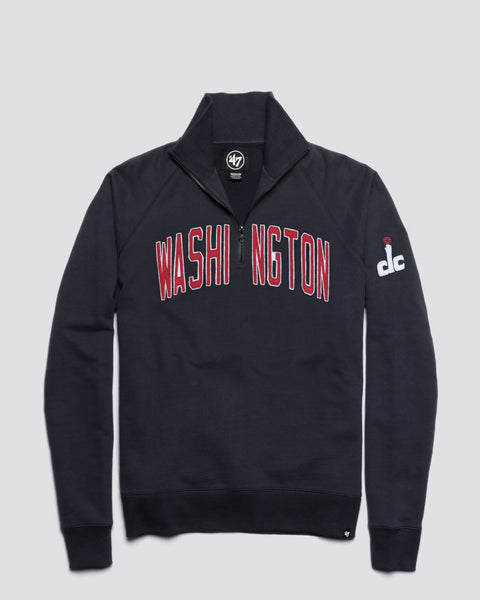 WASHINGTON WIZARDS BANKS '47 HARRIS SCRIMMAGE 1/4 ZIP