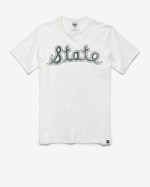 MICHIGAN STATE SPARTANS '47 VINTAGE GRIT SCRUM TEE