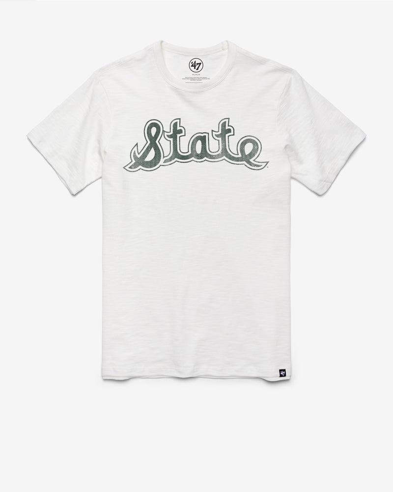 MICHIGAN STATE SPARTANS '47 VINTAGE GRIT SCRUM TEE