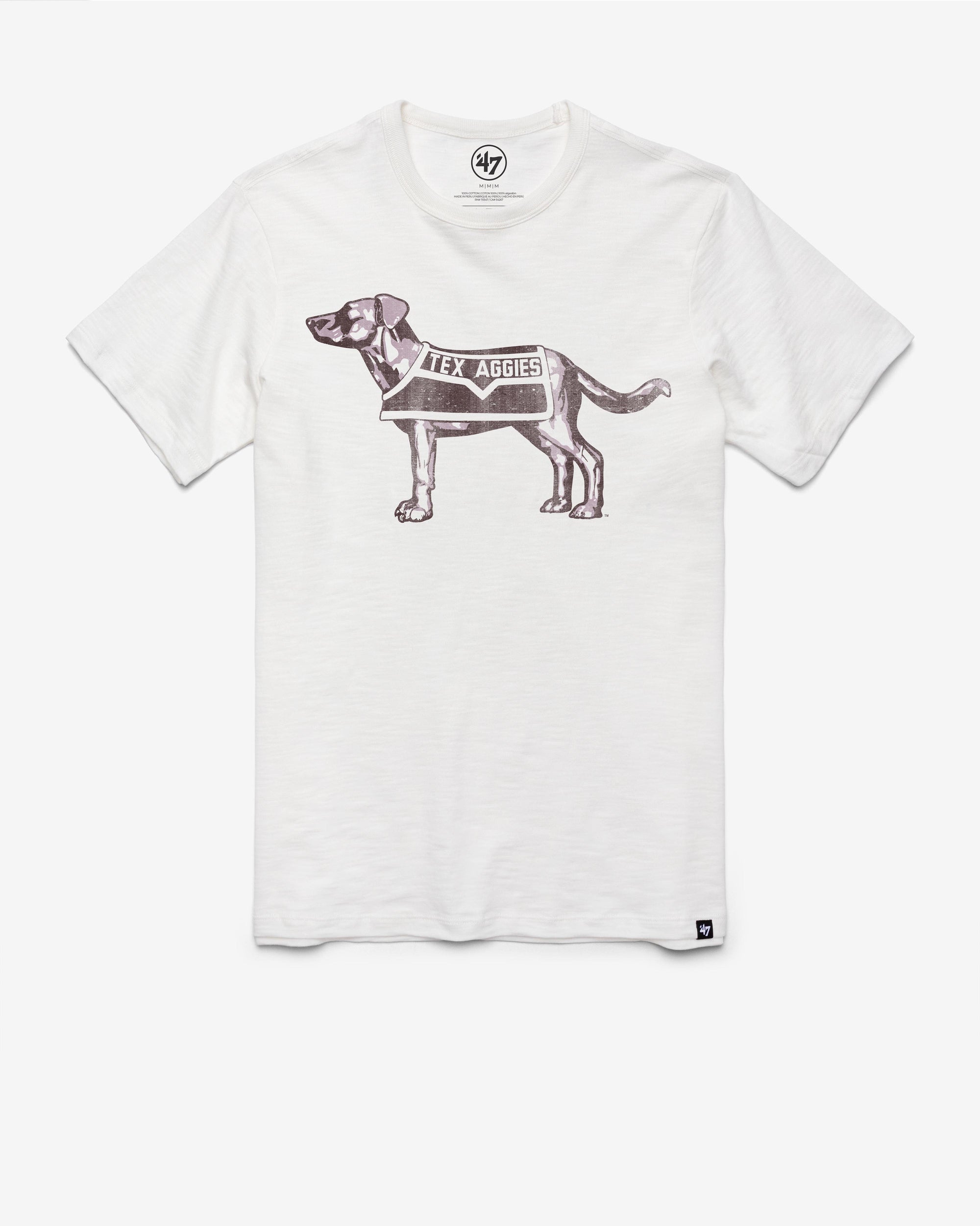 TEXAS A&M AGGIES '47 VINTAGE GRIT SCRUM TEE