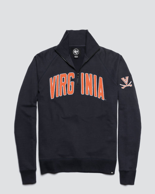VIRGINIA CAVALIERS BANKS '47 HARRIS SCRIMMAGE 1/4 ZIP