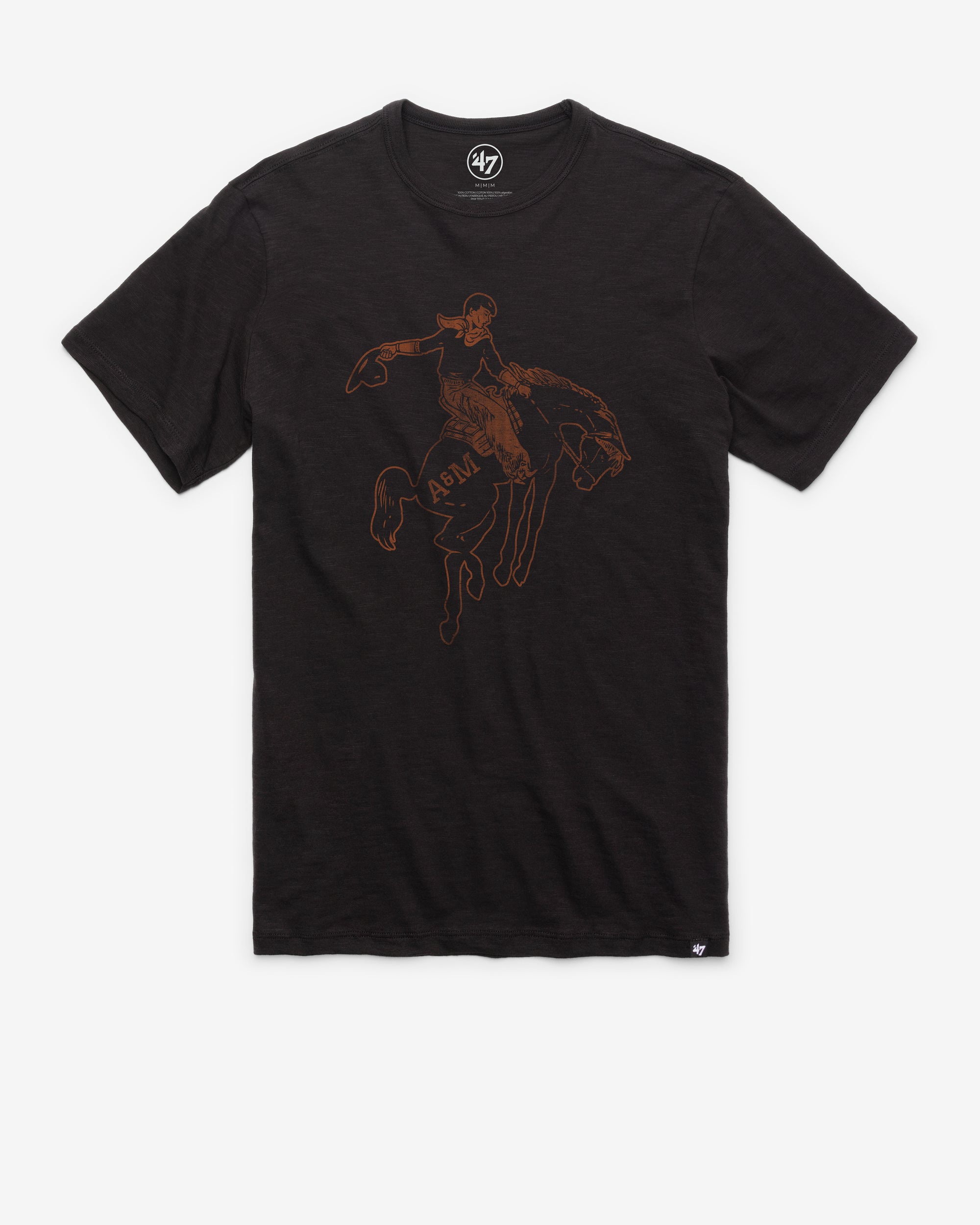 OKLAHOMA STATE COWBOYS VINTAGE GRIT '47 SCRUM TEE