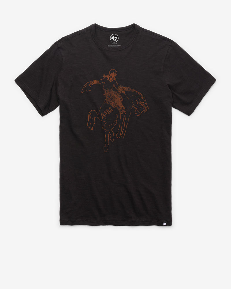 OKLAHOMA STATE COWBOYS VINTAGE GRIT '47 SCRUM TEE