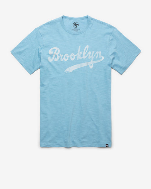 LOS ANGELES DODGERS COOPERSTOWN GRIT WORDMARK '47 SCRUM TEE