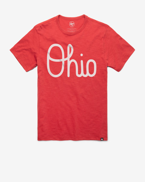 OHIO STATE BUCKEYES VINTAGE GRIT '47 SCRUM TEE
