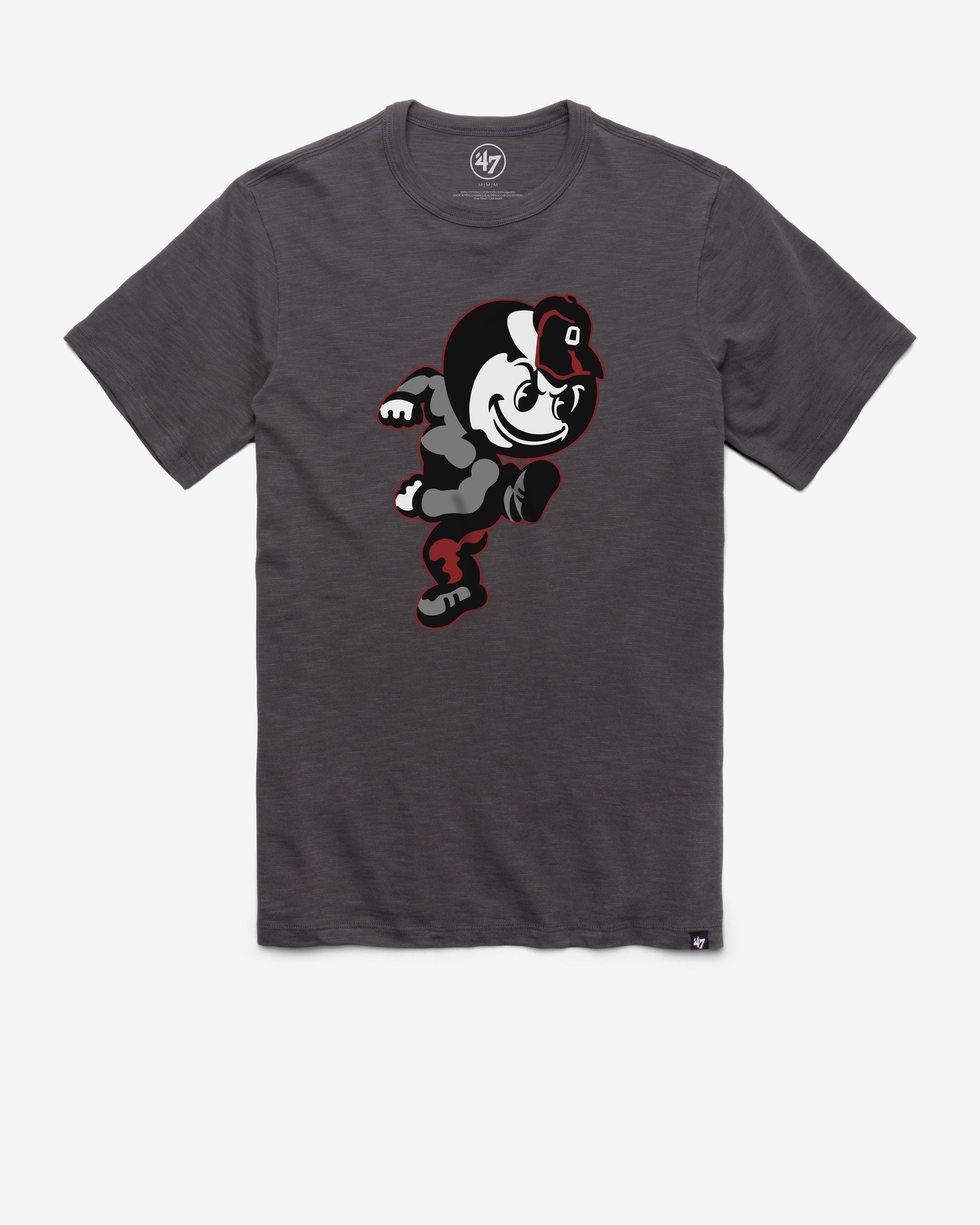 OHIO STATE BUCKEYES VINTAGE GRIT '47 SCRUM TEE