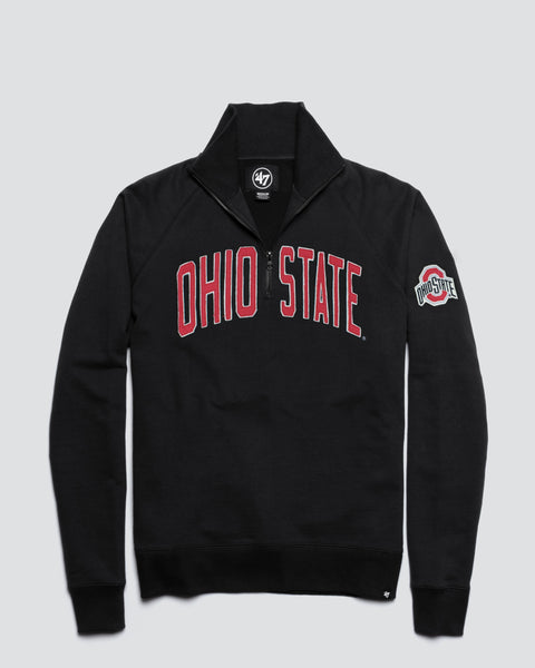 OHIO STATE BUCKEYES BANKS '47 HARRIS SCRIMMAGE 1/4 ZIP