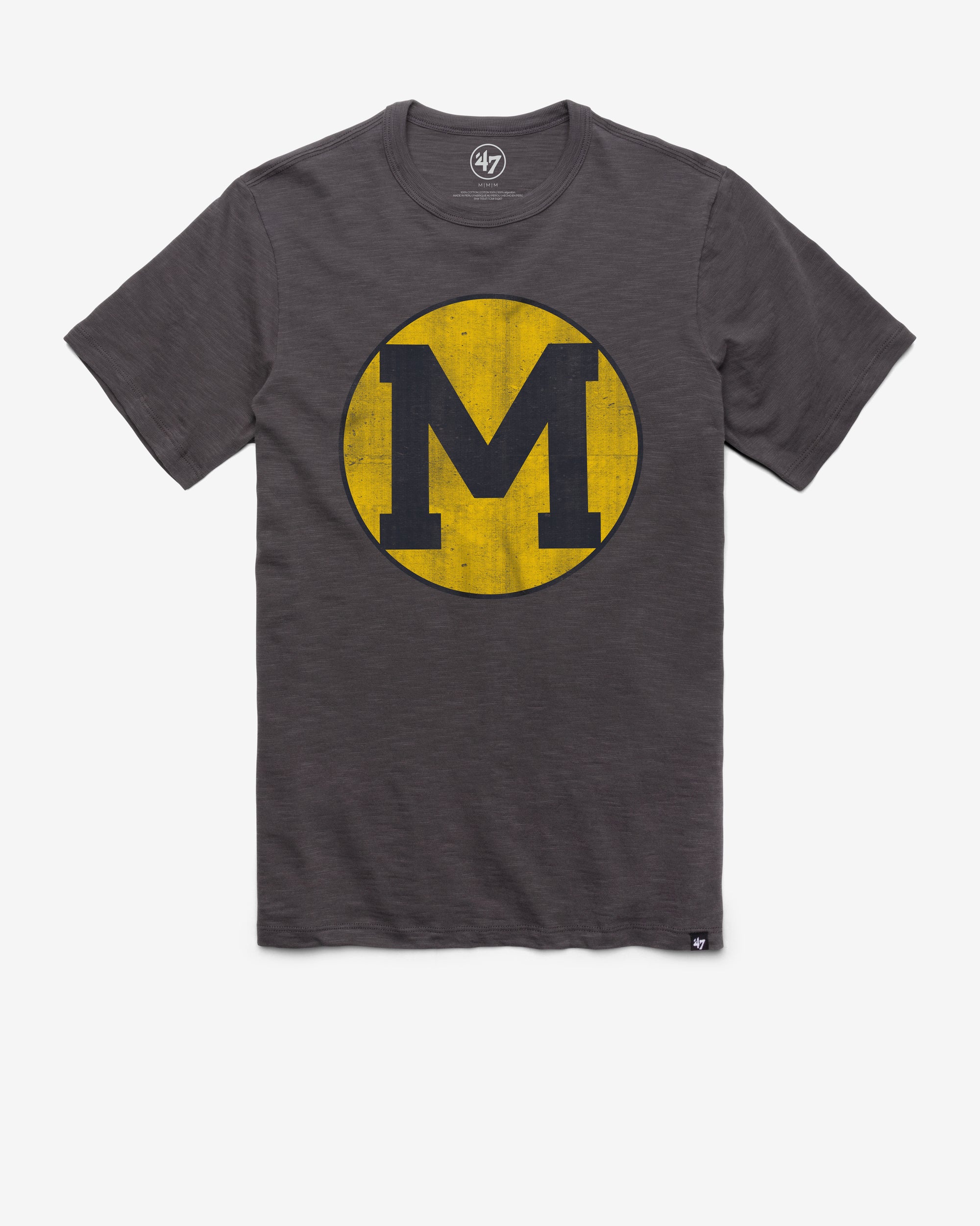 MICHIGAN WOLVERINES VINTAGE '47 GRIT SCRUM TEE