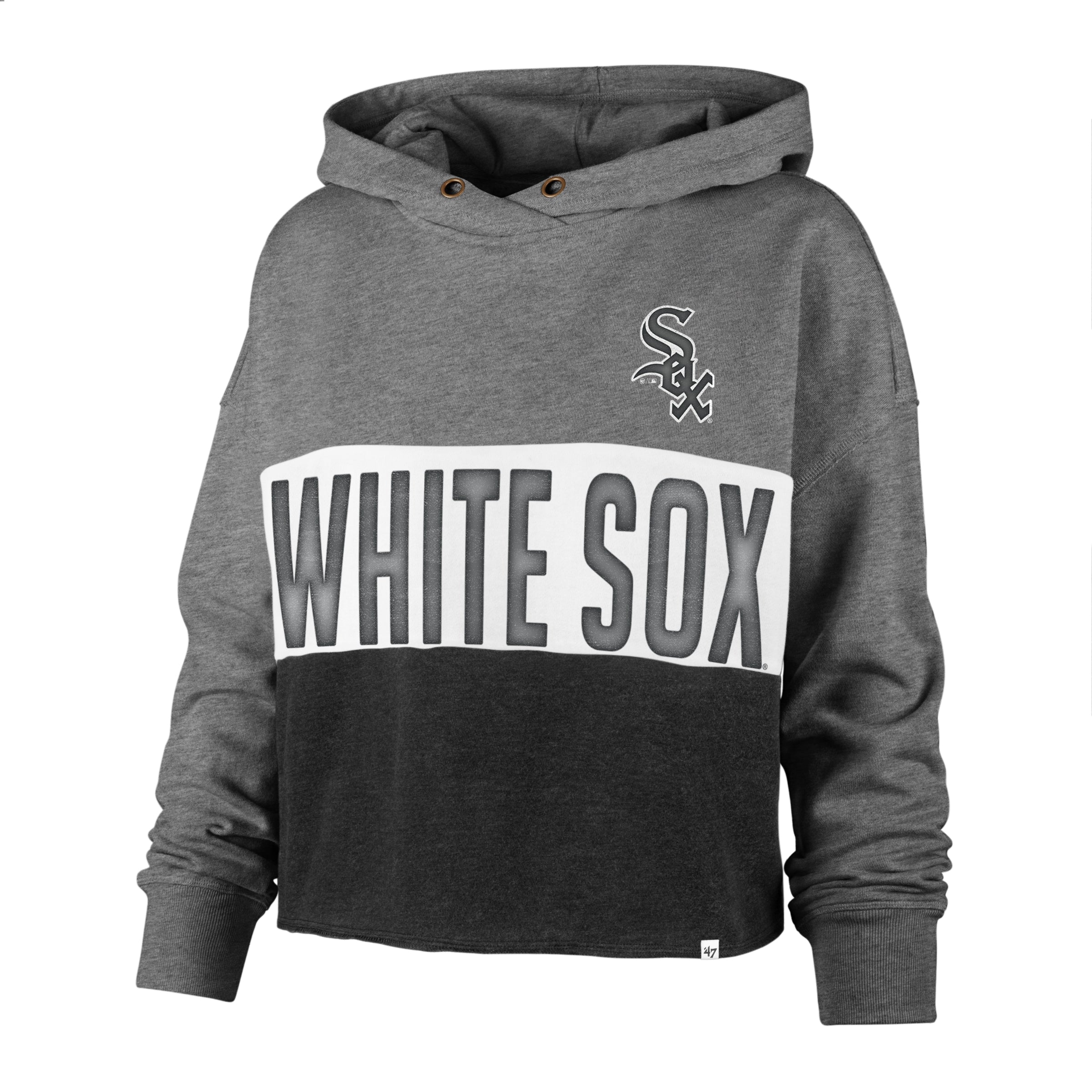 CHICAGO WHITE SOX '47 LIZZY CUT OFF HOOD WOMENS