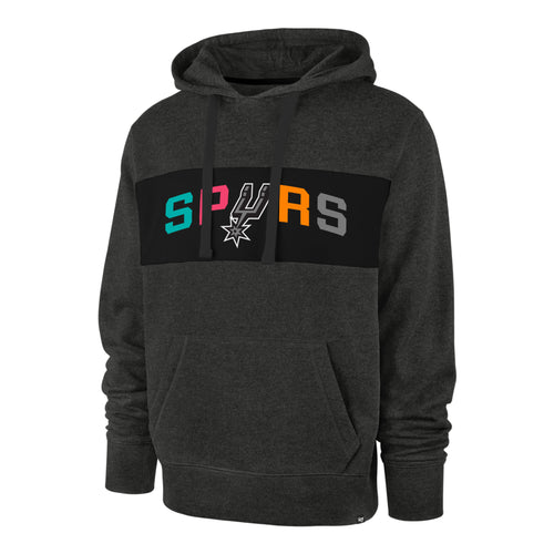 SAN ANTONIO SPURS 22 NBA CITY EDITION WORDMARK '47 CHEST PASS HOOD