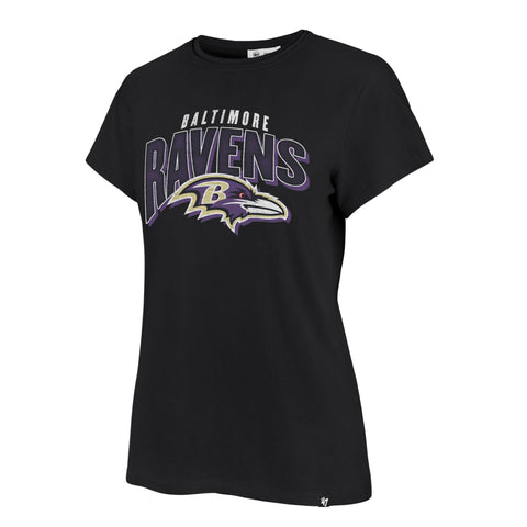 BALTIMORE RAVENS TREASURE '47 FRANKIE TEE WOMENS