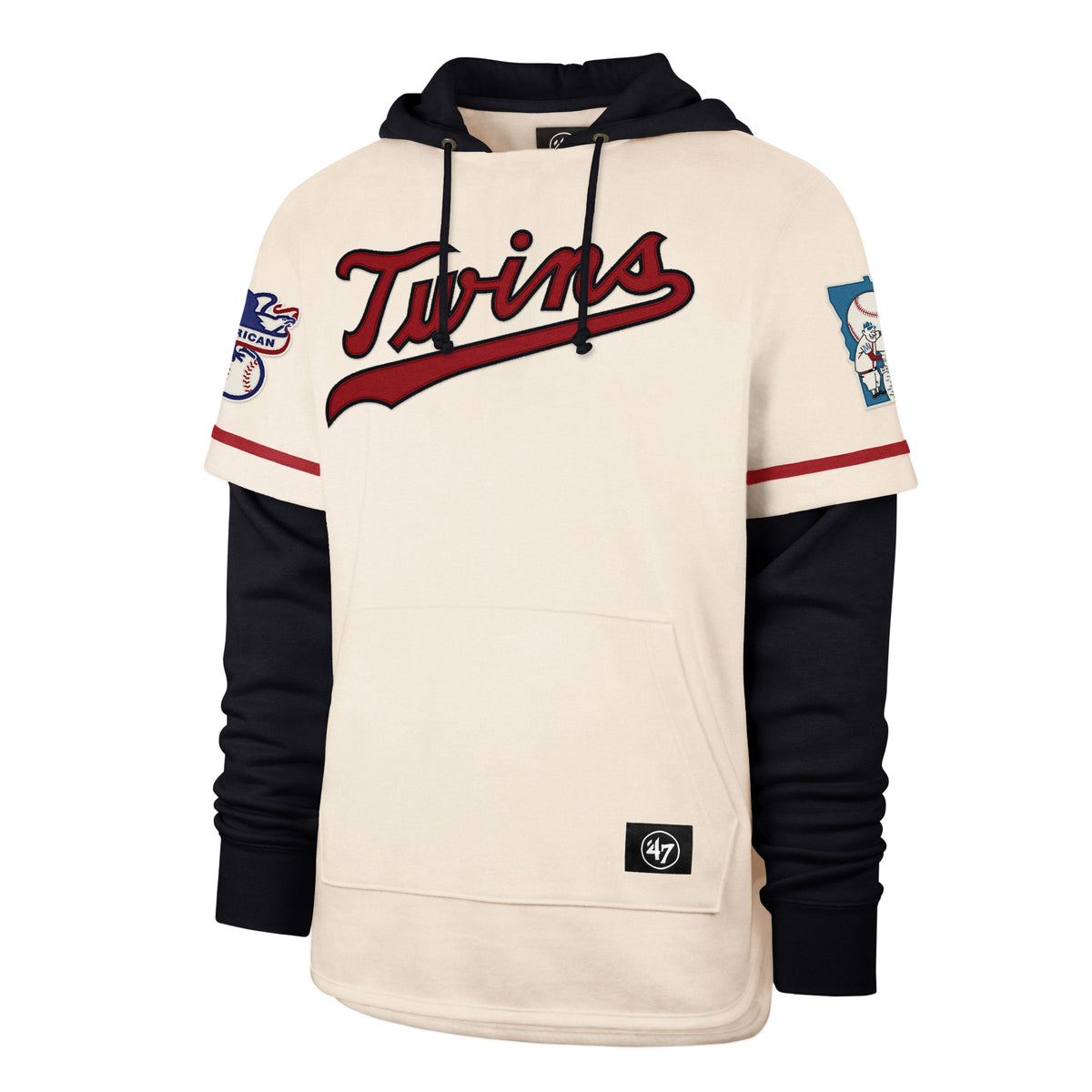 MINNESOTA TWINS COOPERSTOWN TRIFECTA '47 SHORTSTOP PULLOVER