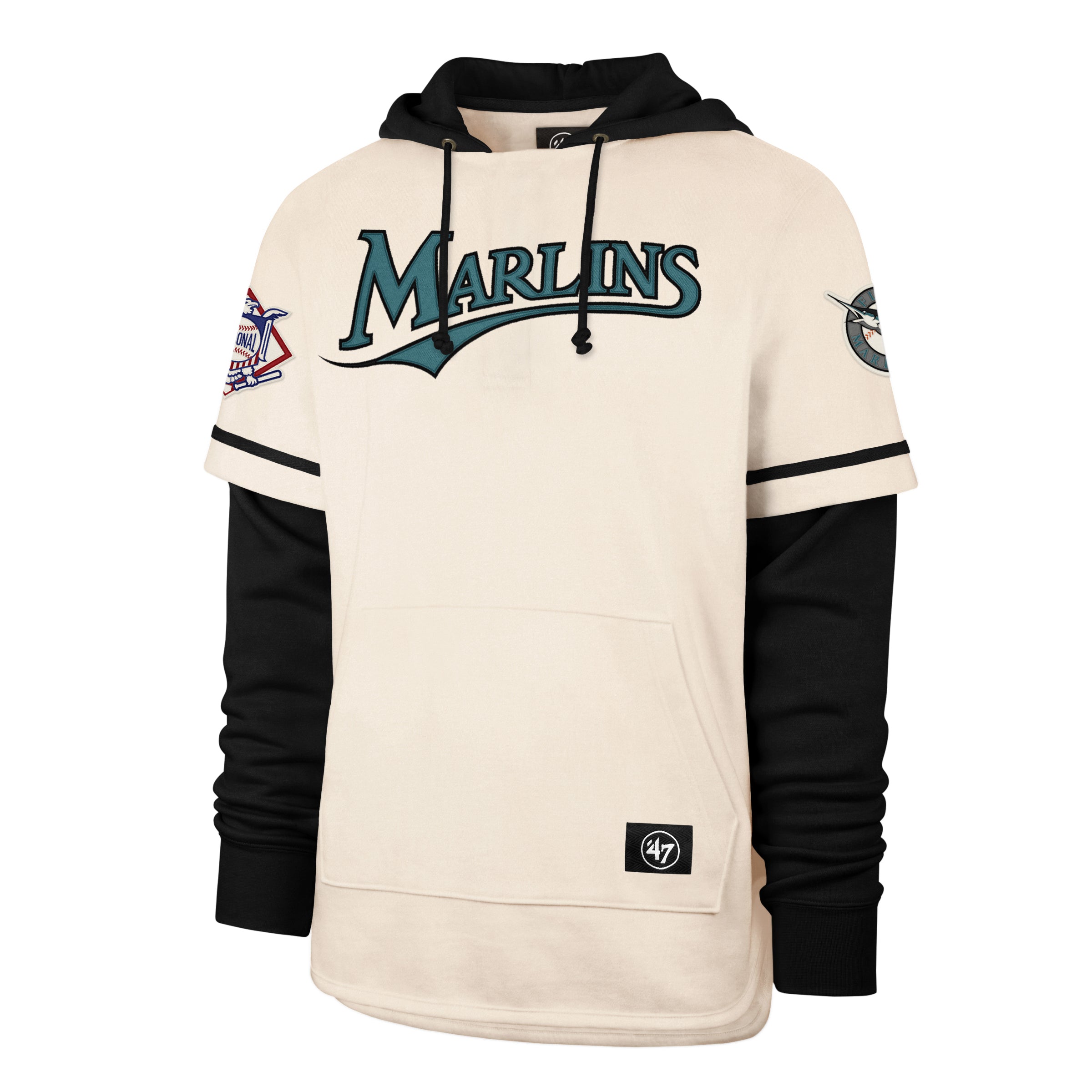 MIAMI MARLINS COOPERSTOWN TRIFECTA '47 SHORTSTOP PULLOVER