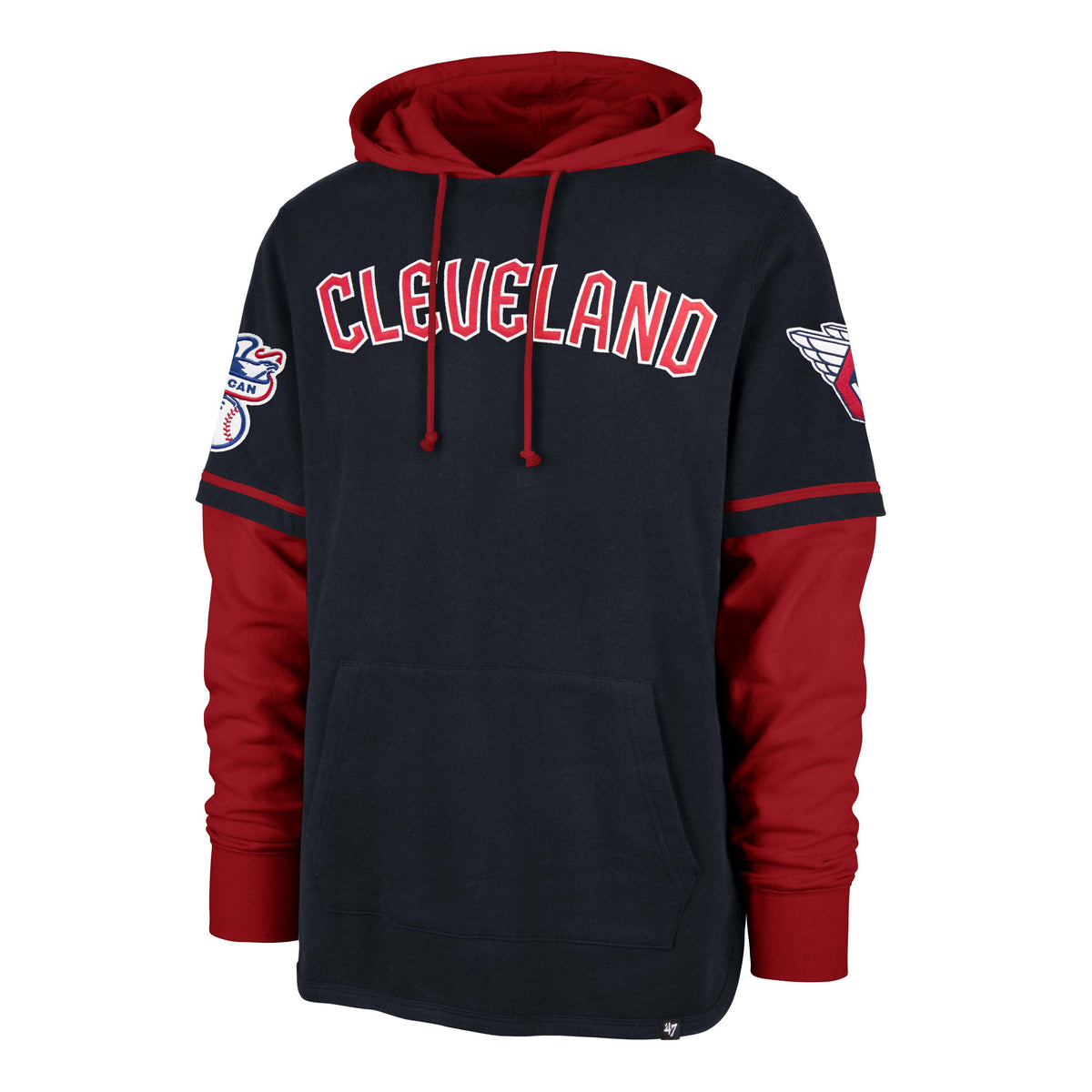 CLEVELAND GUARDIANS TRIFECTA '47 SHORTSTOP PULLOVER